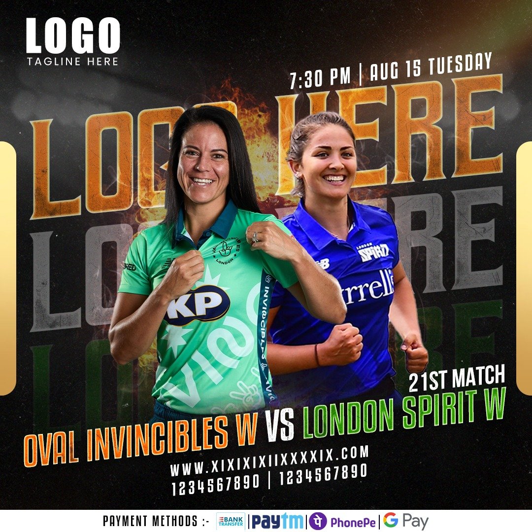 Oval Invincibles vs London Spirit